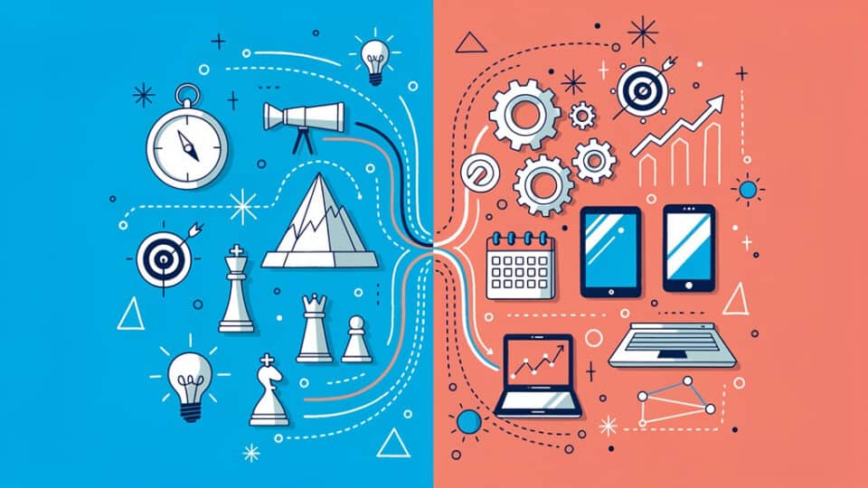 Marketing strategiczny vs. operacyjny – gdzie leży granica sukcesu?