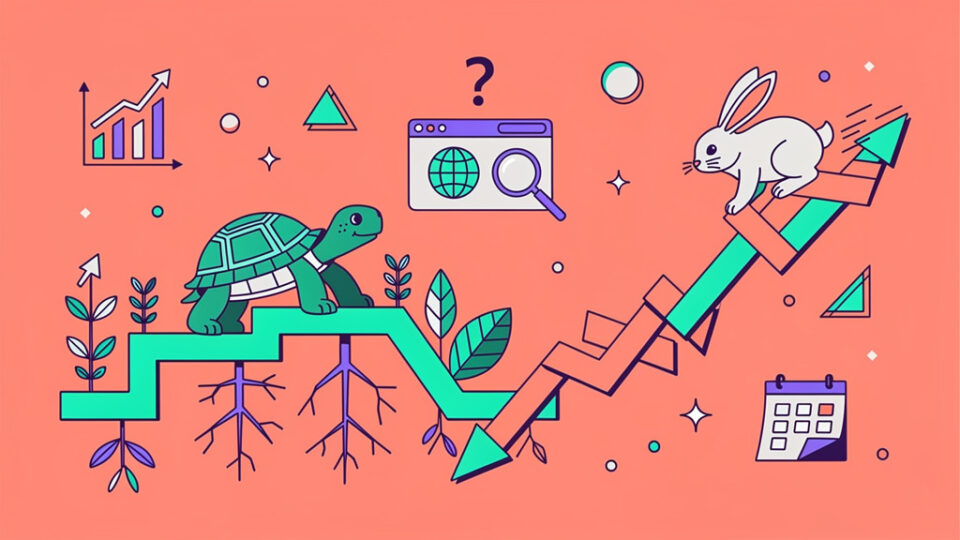 Strategia SEO długofalowa vs. szybkie efekty – co wybrać dla nowej domeny?